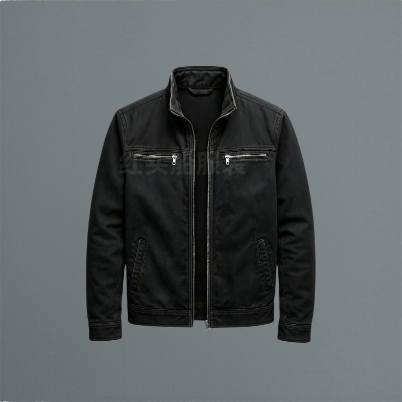 Comfortable men's classic utility coat, versatile for layering, perfect casual outerwear for fall fashion.