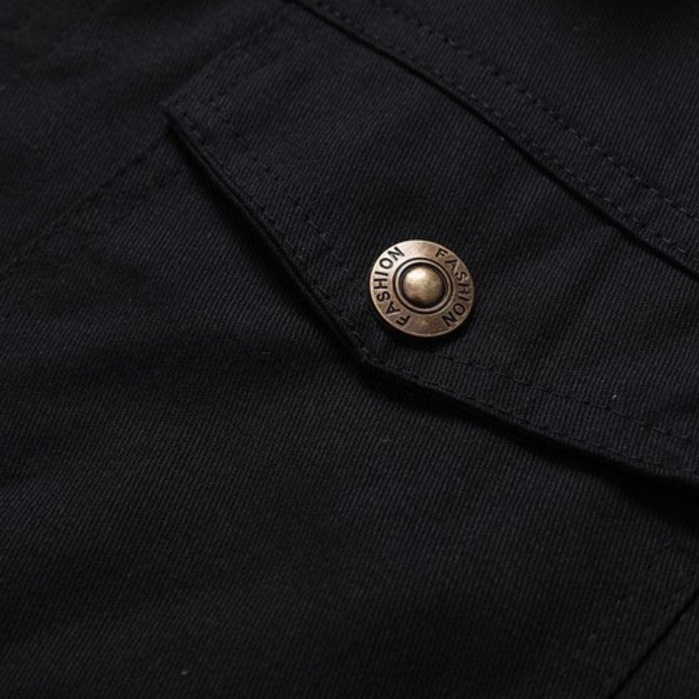 Timeless men's classic bomber jacket. Warm, stylish, and durable for fall & winter fashion.