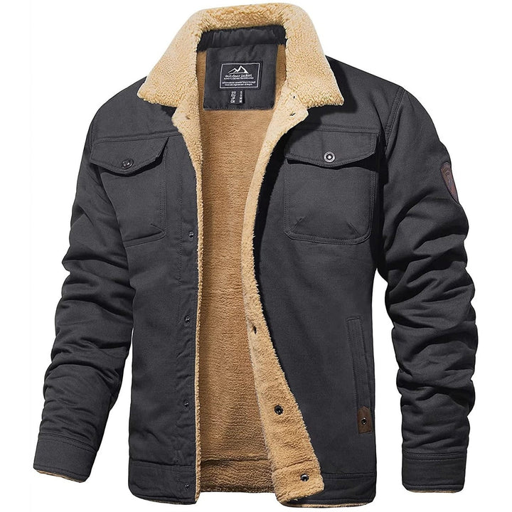 Essential men's classic bomber jacket. Timeless design, warm and perfect for winter outfits.