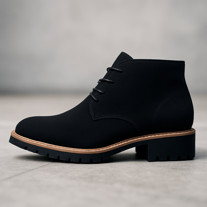 A pair of men's stylish chukka boots, essential comfortable footwear for modern men seeking versatile casual & formal style.