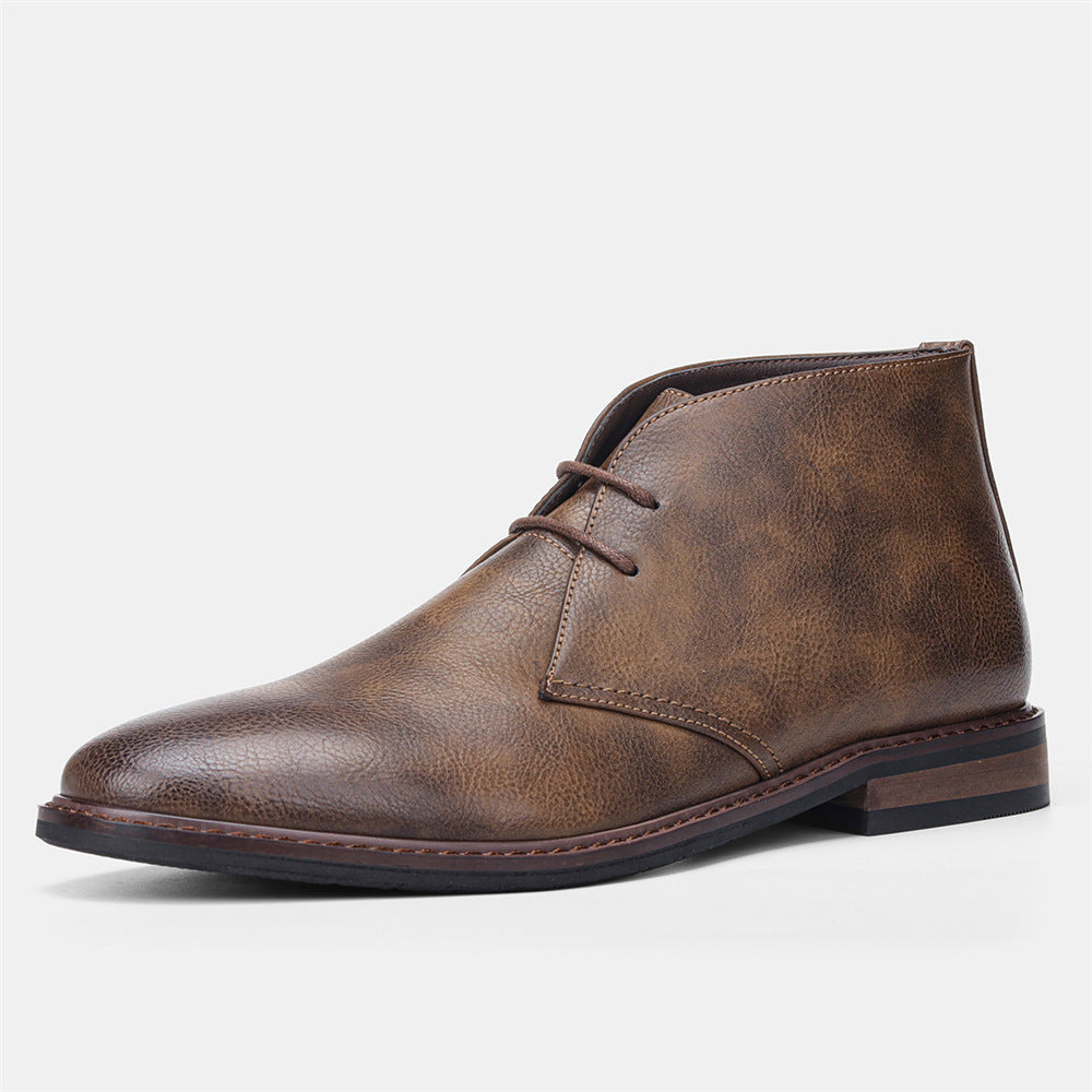 Stylish men's chukka boots, perfect for casual fashion. Features durable construction and timeless design.