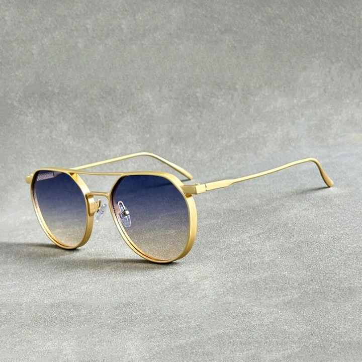 Stylish unisex aviator sunglasses, perfect for men & women. Features classic design & UV400 eye protection.