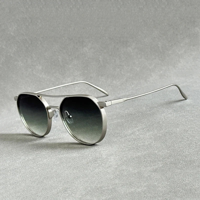 Classic aviator sunglasses for summer essentials. Unisex metal frame eyewear with UV400 eye protection.
