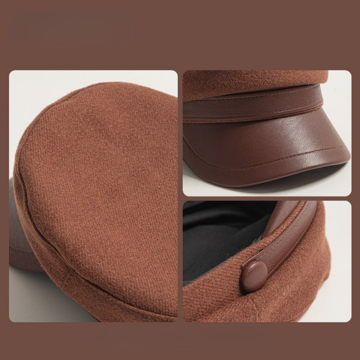 One-size classic Riviera fisherman cap. Versatile unisex hat, perfect for a stylish casual or coastal look.