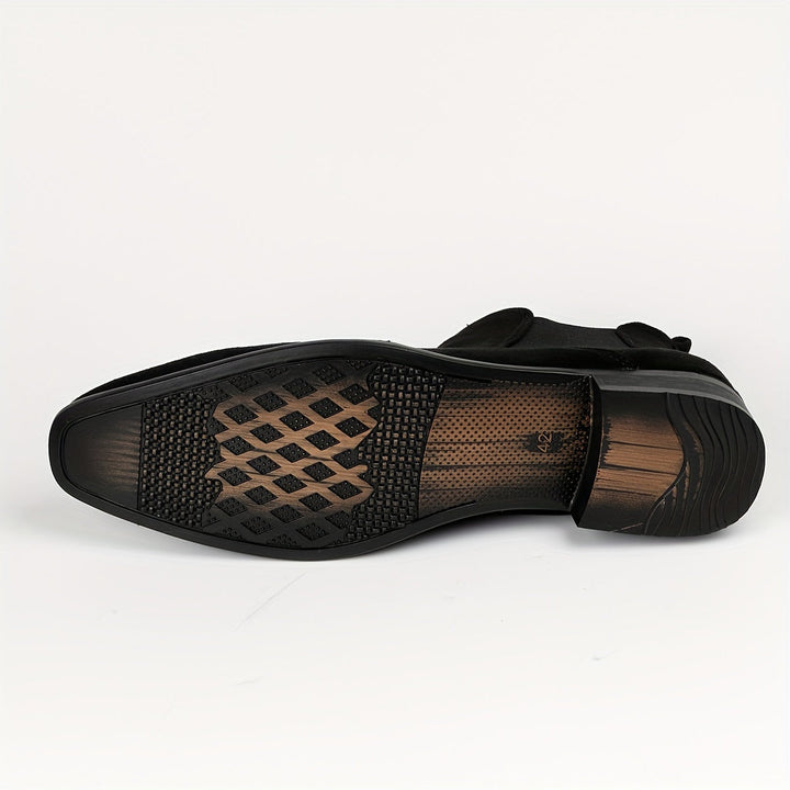 Chic women's Chelsea boots, perfect for fall fashion. Slip-on style with a stable block heel for comfort and elegance.