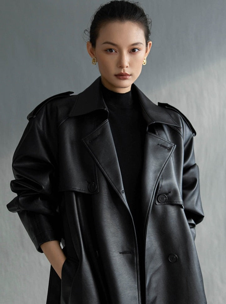 Women's Franco Trench Coat in a classic style. Versatile, elegant outerwear for any season.