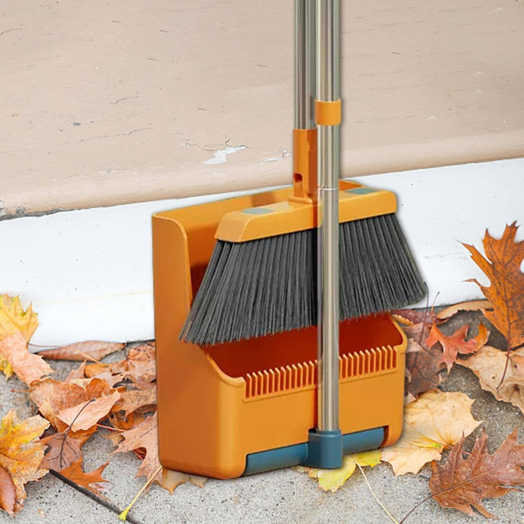 Clavira large capacity dustpan, designed to hold more debris, making home cleaning efficient