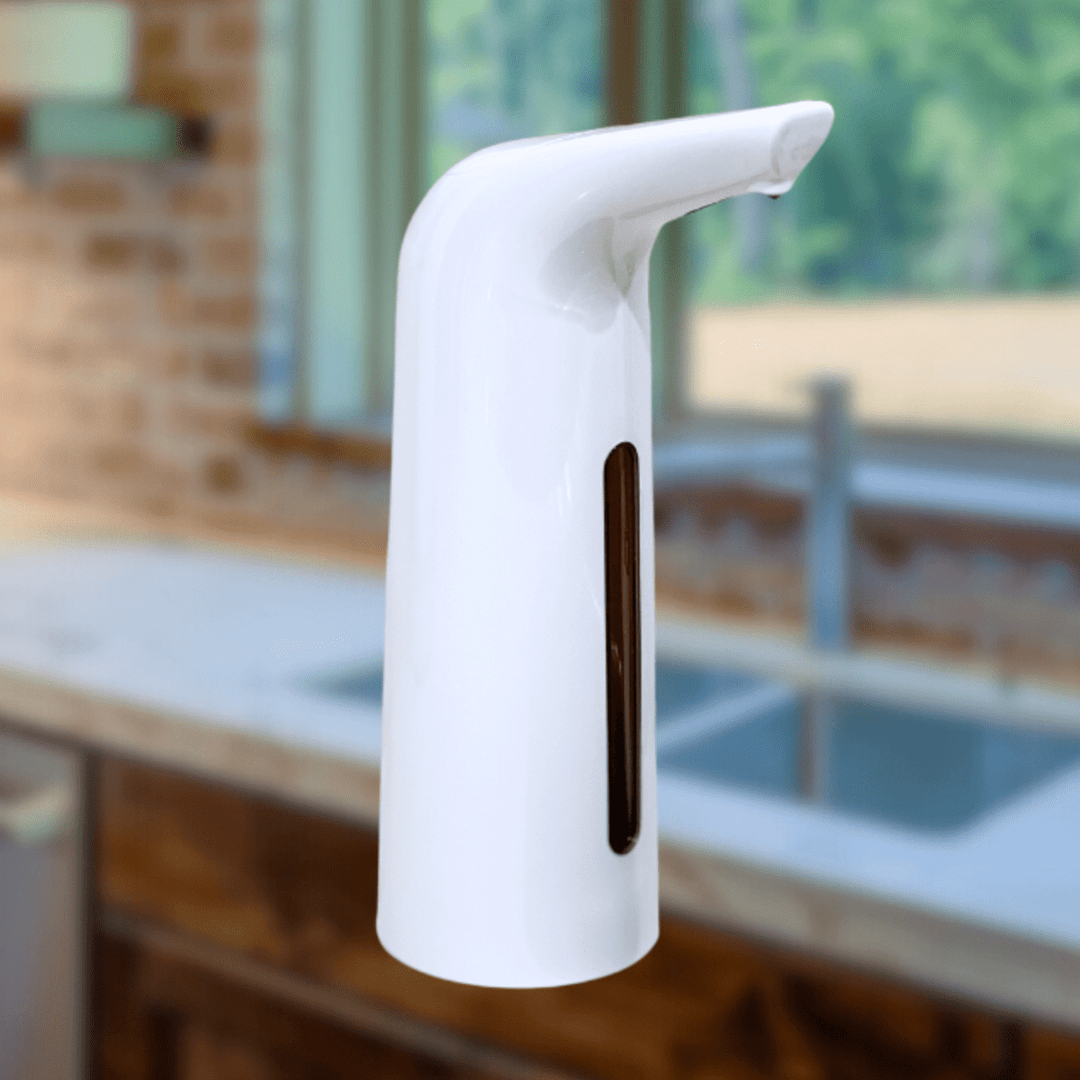 Cleanflow touchless automatic soap dispenser (13.5oz) for hygienic, hands-free liquid soap dispensing in bathrooms.