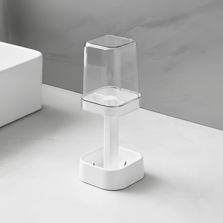 CleanHold wall-mounted toothbrush holder, a modern solution for bathroom storage and cleanliness