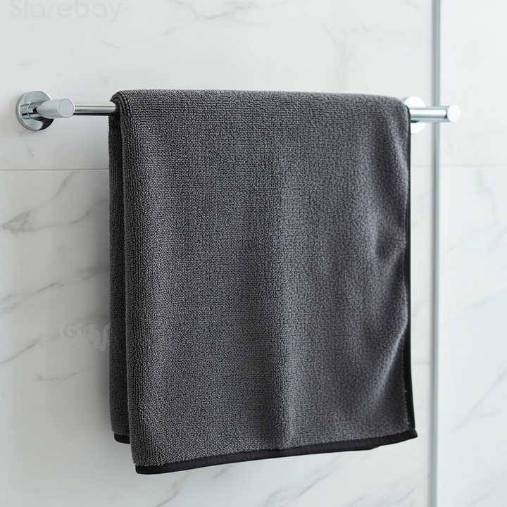 CleanQuick microfiber cleaning cloth, streak-free & absorbent, for kitchen and bathroom.