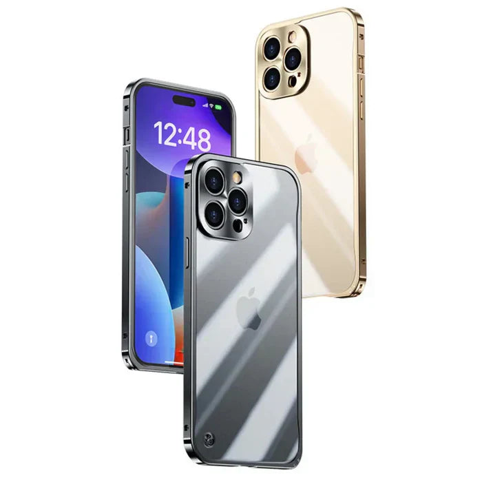 Clear MagSafe iPhone 15 case, scratch-resistant with SteelGuard frame