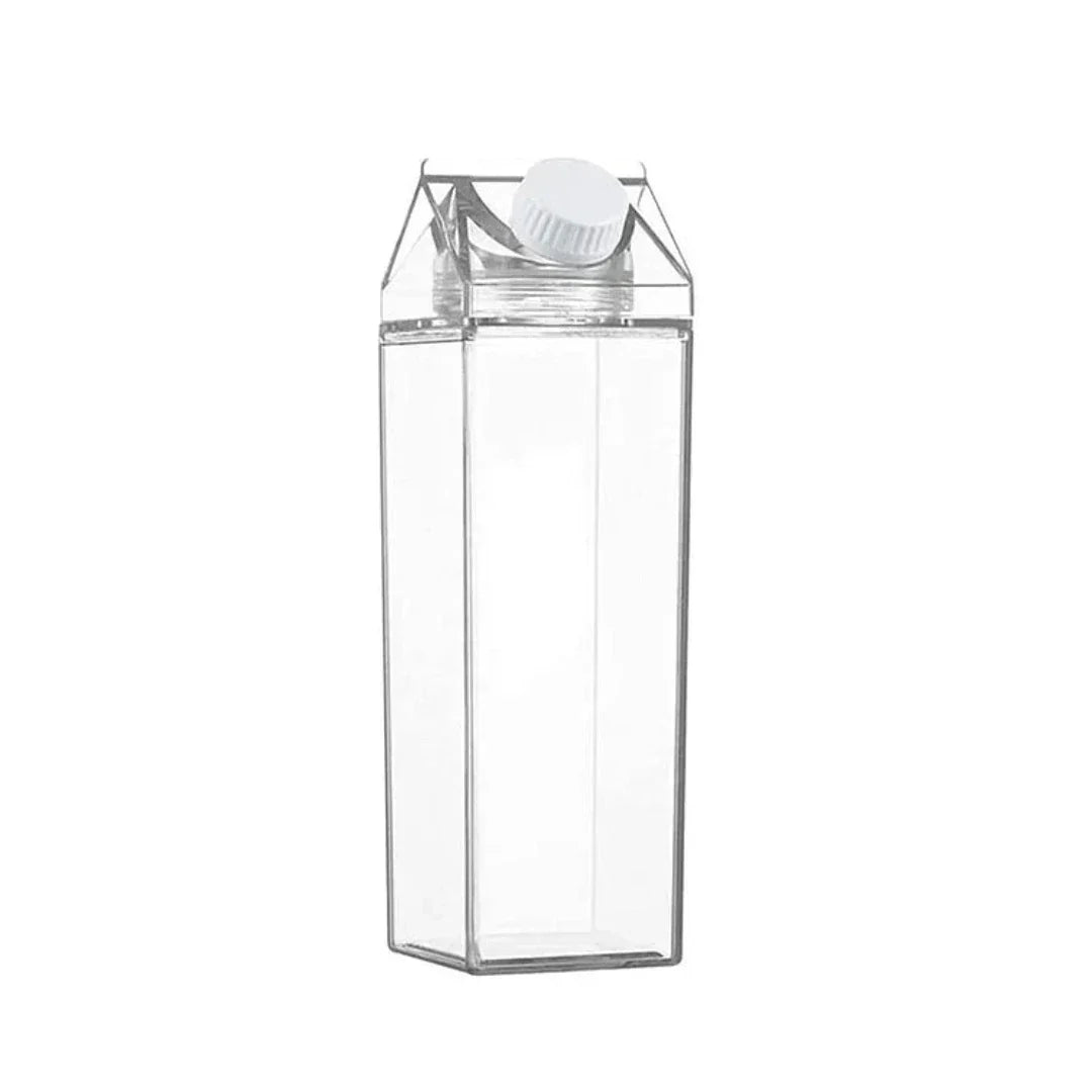 Stay hydrated with this BPA-free clear reusable drink bottle. Perfect for daily use, eco-conscious choice.