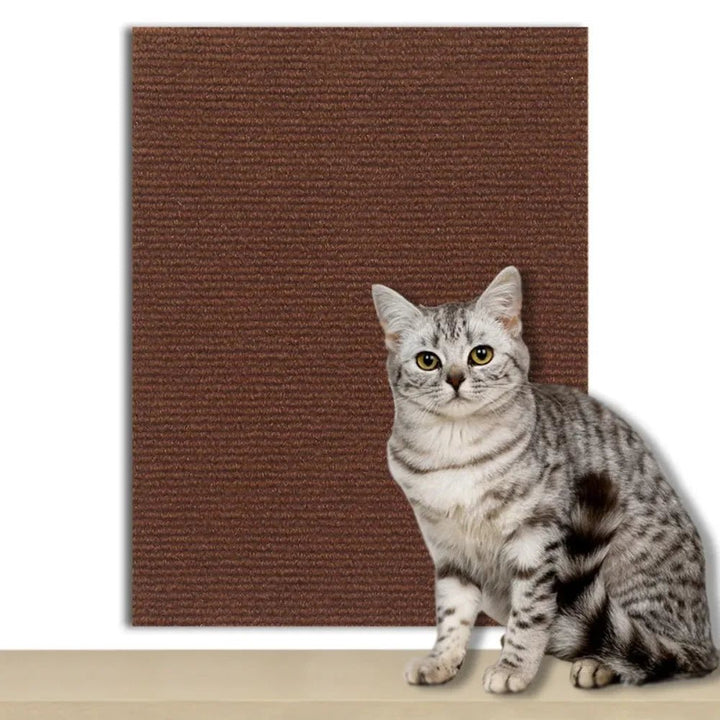 Cat accessory: durable self-adhesive film to stop scratching furniture.