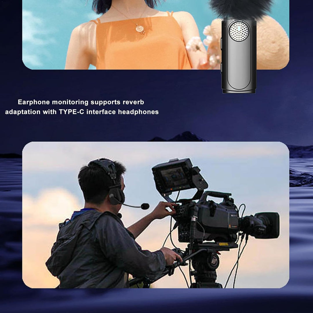 Durable ClearSoundPro wireless lavalier mic, essential for portable audio recording