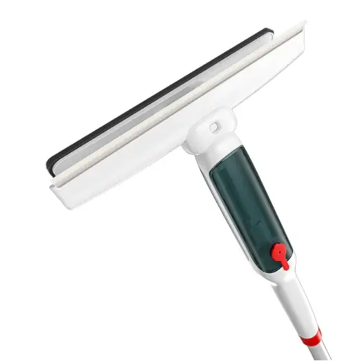 Close-up of ClearSweep double action window cleaner head, optimized for superior glass cleaning