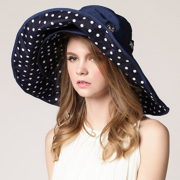 Lightweight women's beach hat by Cleofa, features wide brim for superior sun and UV protection, fashion accessory
