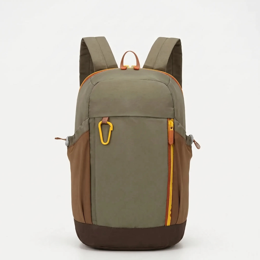 Versatile blue daypack, perfect for hiking, travel, and various outdoor adventures, unisex design.