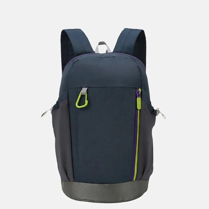 Compact & durable hiking daypack for outdoor adventures, showcasing its versatile design & lightweight feel.