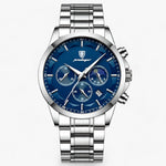 Zilver Blauw S