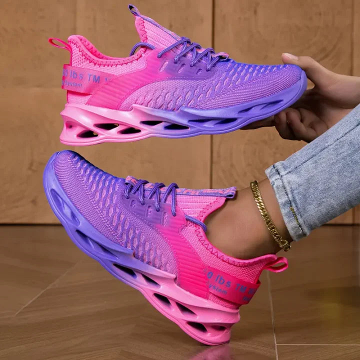Women's daily wear sneakers, featuring a supportive insole and lightweight construction for active women.