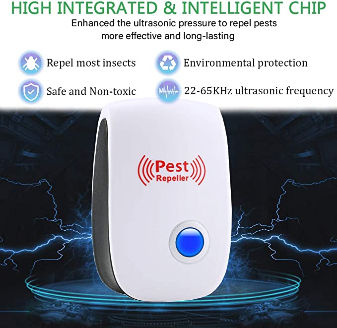 Powerful electronic rat repeller ensuring a critter-free home. Safe & effective ultrasonic pest control device.