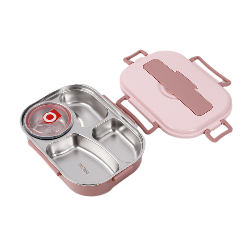 Versatile insulated bento box for adults and children, suitable for all meals and snacks.