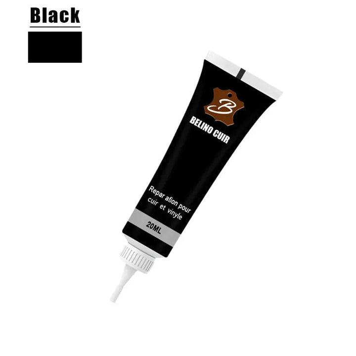 Essential leather crack filler gel for renewing car seats and household furniture.