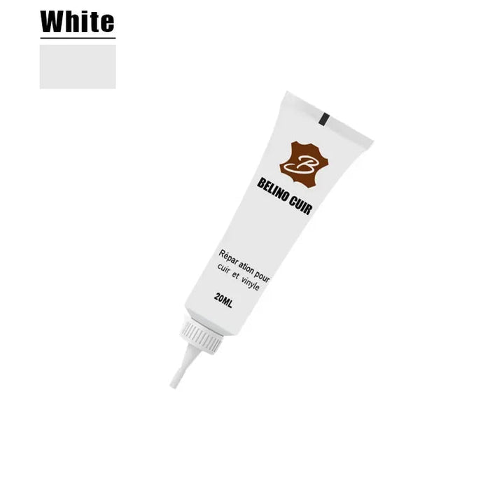 Efficient leather restoration gel for DIY repair of scratches on any leather item.
