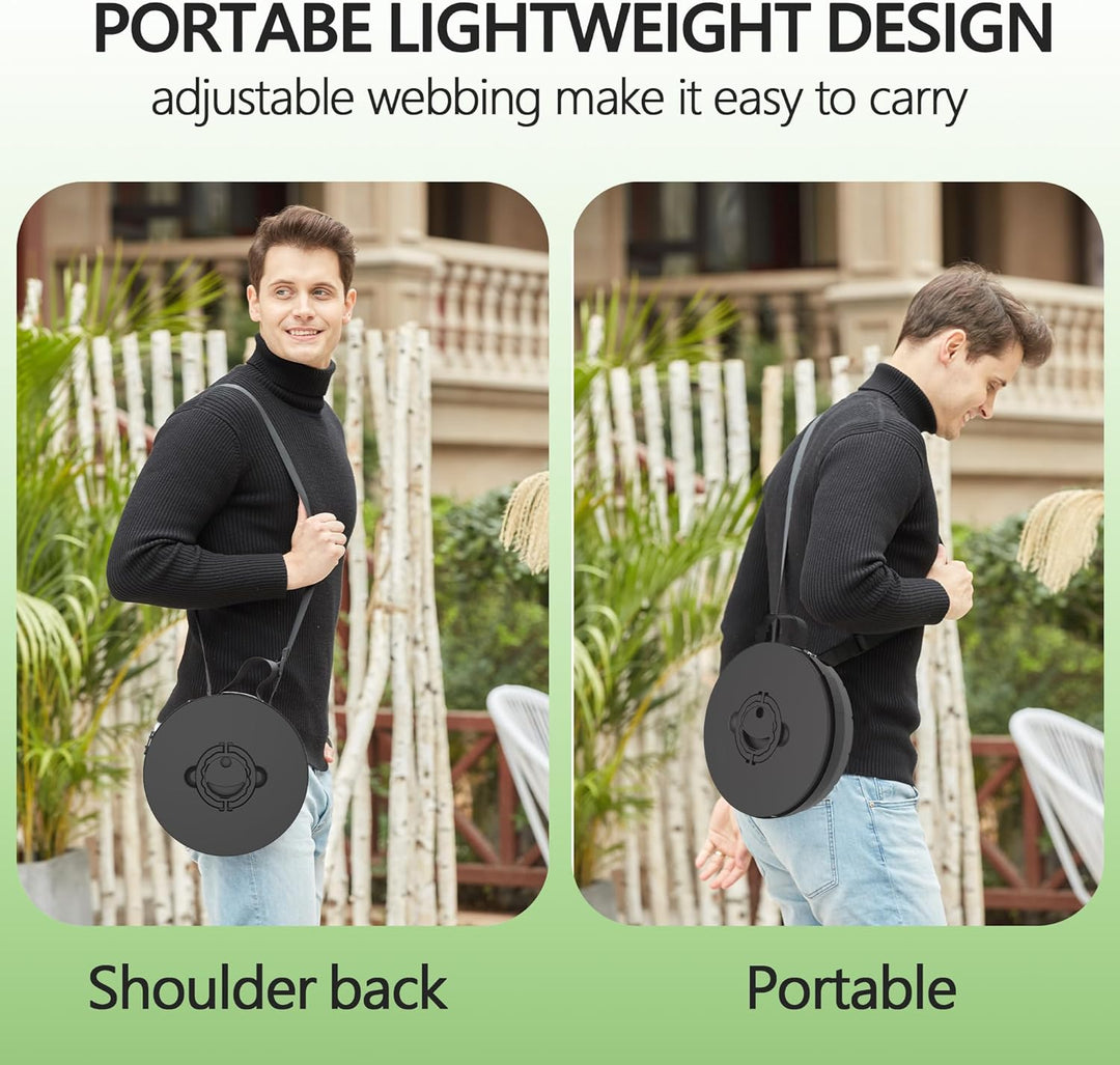 Collapsible Portable Stool with Cushion for Adults & Kids