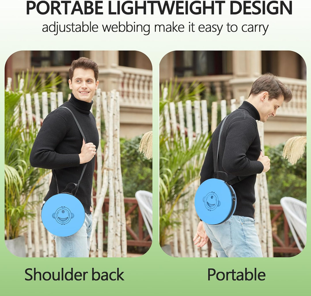 Collapsible Portable Stool with Cushion for Adults & Kids