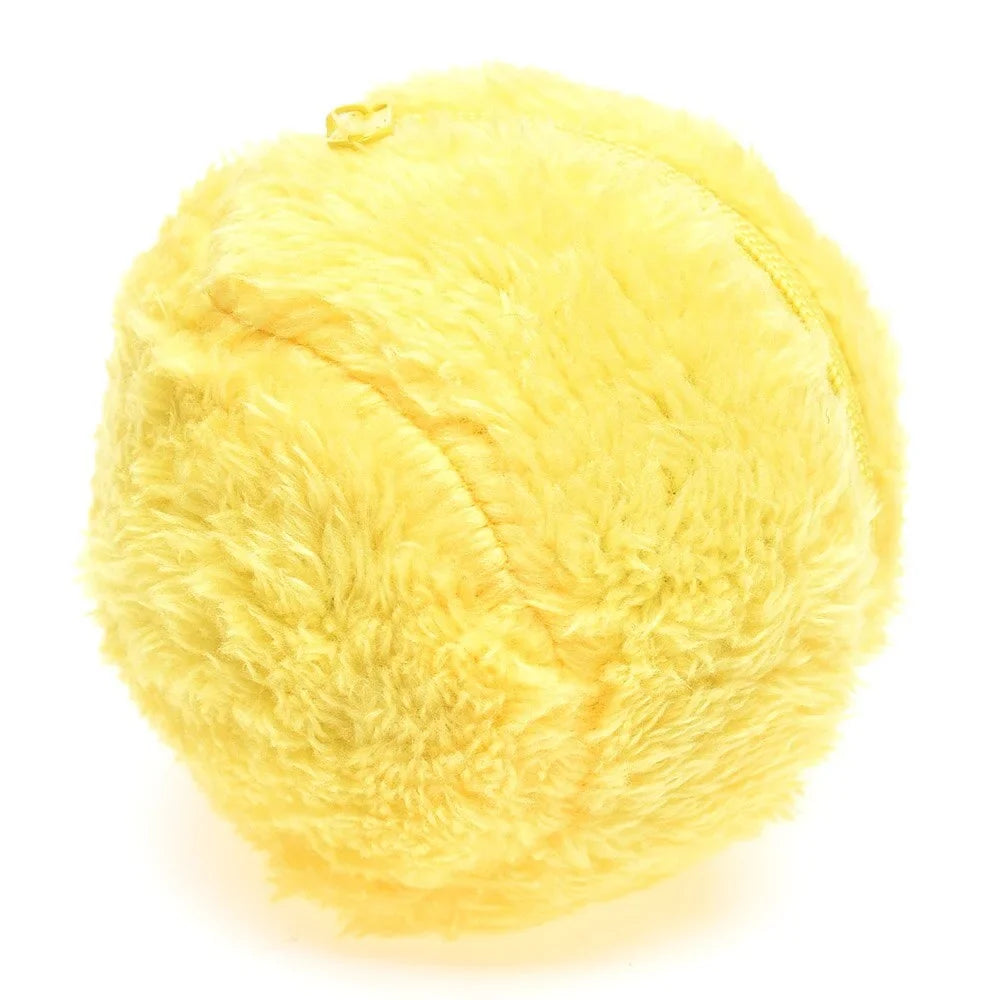 Vibrant active rolling ball dog toy in multiple colors. Engages pets, provides mental stimulation & fun.