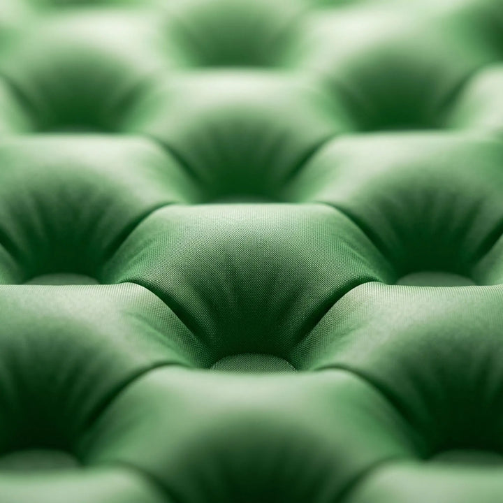 Durable unisex double airbed for camping, providing a comfortable inflatable sleeping pad for outdoor use.