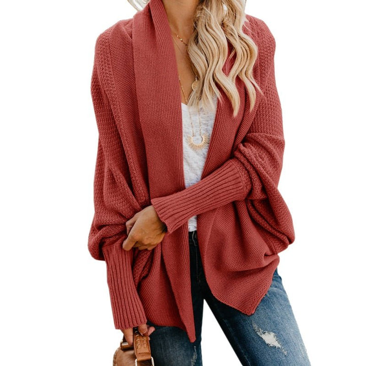 Women's comfortable and stylish oversized Livia cardigan, a versatile piece for casual layering.