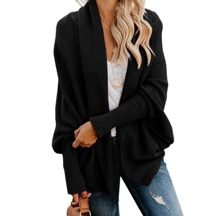 Elegant oversized Livia cardigan, a chic fashion outerwear piece for women's comfort clothing & style.