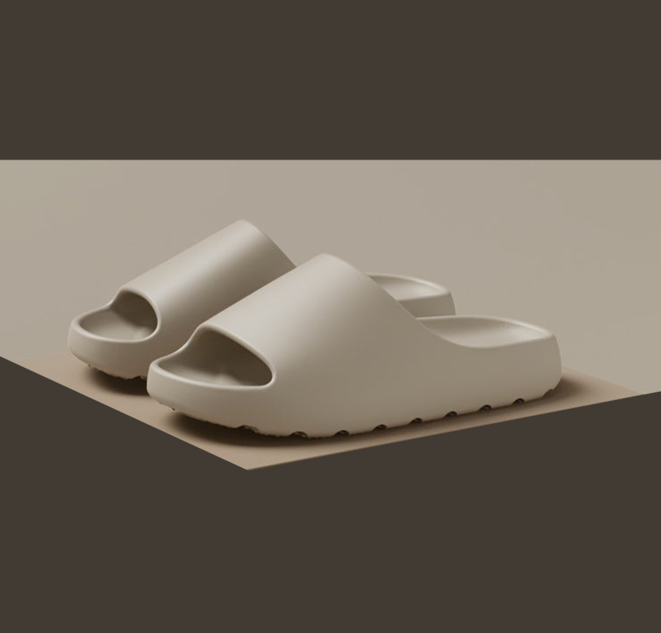 Lightweight unisex open toe slide slippers, perfect for pool, shower, beach, or casual summer footwear.