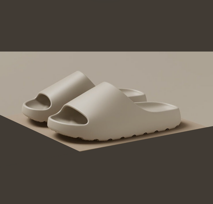 Lightweight unisex open toe slide slippers, perfect for pool, shower, beach, or casual summer footwear.