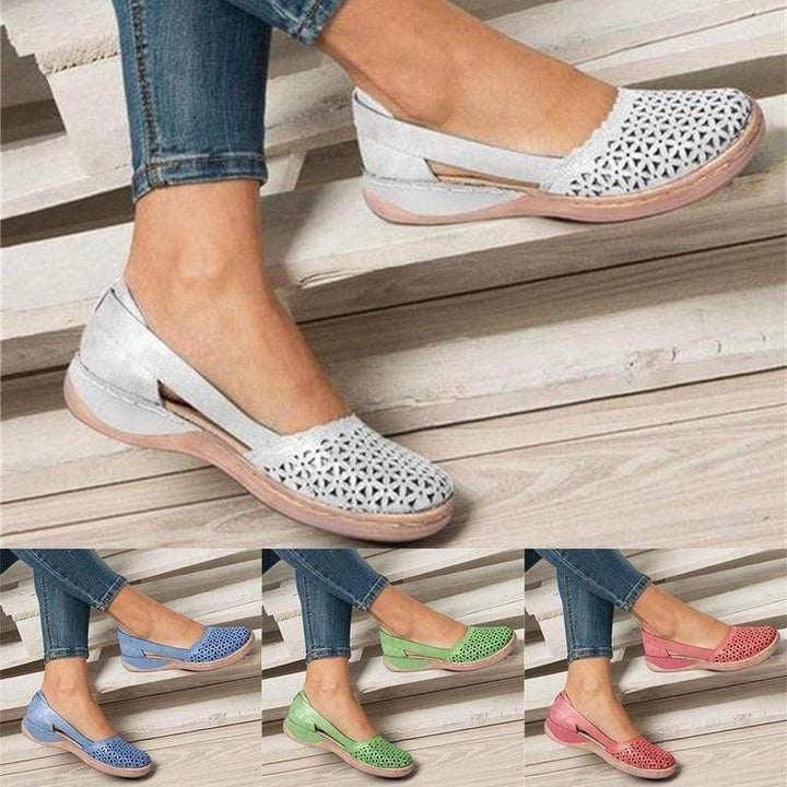Elegant women's loafer flats for bunions, providing superior comfort, wide fit & foot support.