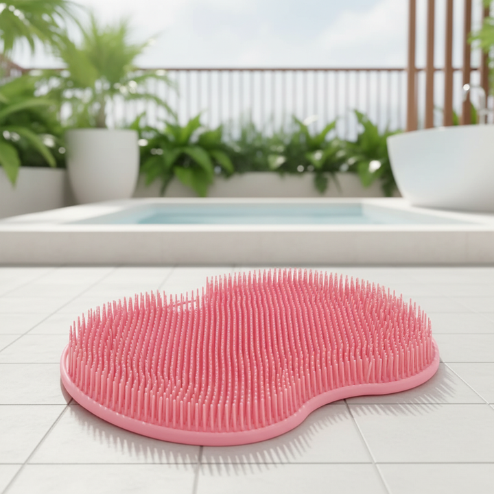 ComfortScrubber shower massage mat for full body cleansing & relaxation in bathroom