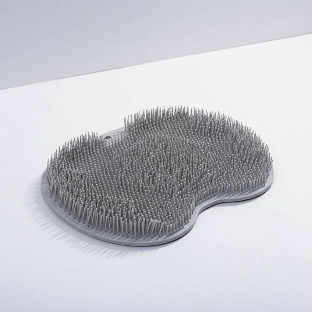 Bathroom accessory: ComfortScrubber, an effective cleansing & massage mat for shower walls
