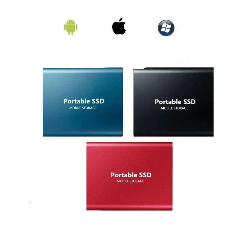 High-capacity 128GB portable solid-state drive. Fast data transfer & reliable backup in a compact design.