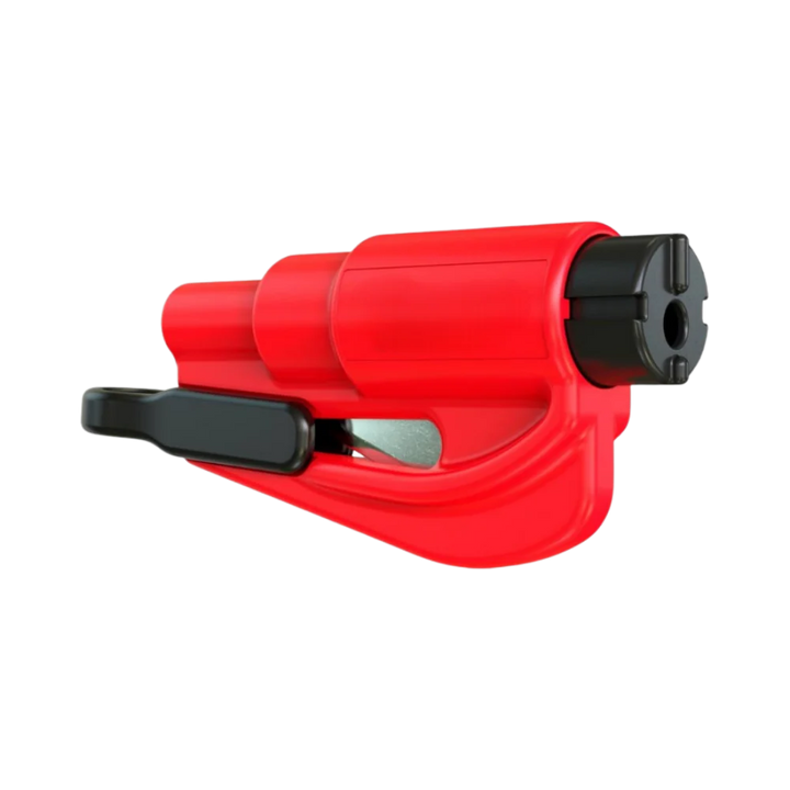 Ultimate 2-in-1 car escape tool: quickly free yourself with seatbelt cutter & window breaker. Car safety.