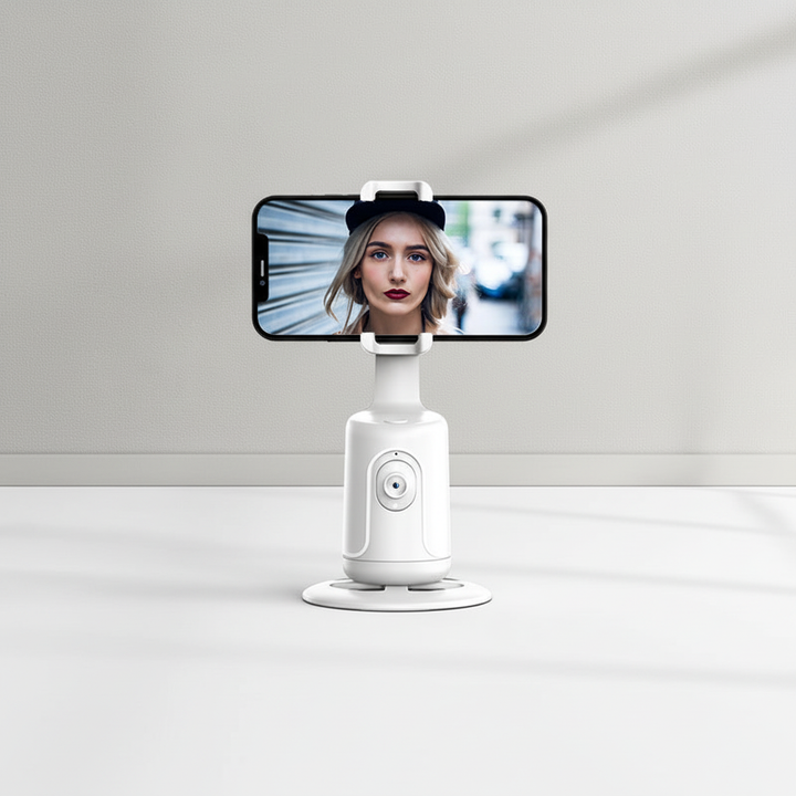 AI tracking phone holder gimbal for stable video capture, a must-have tech gadget