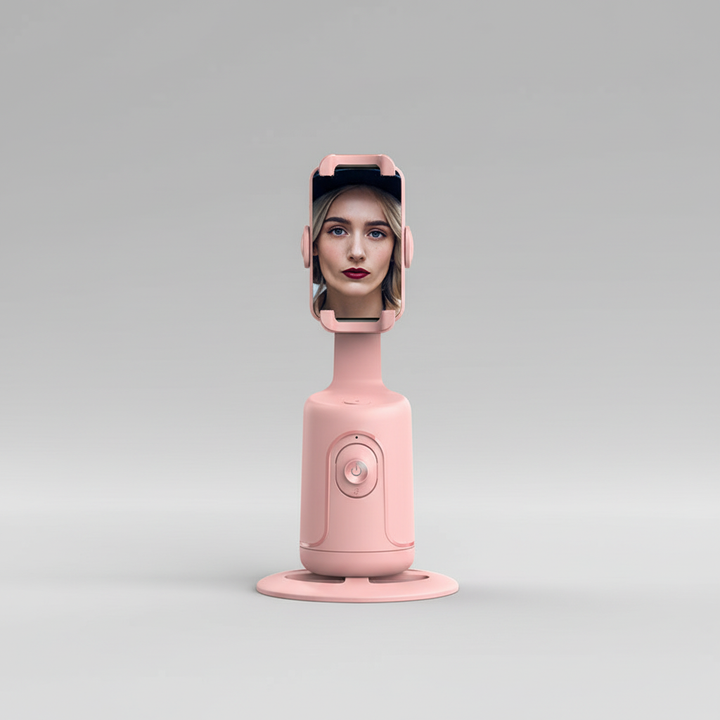 Compact and portable gimbal selfie stick, ideal for vlogging and livestreaming on the go