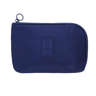 Versatile waterproof electronics travel pouch, compact & unisex, cactus color.