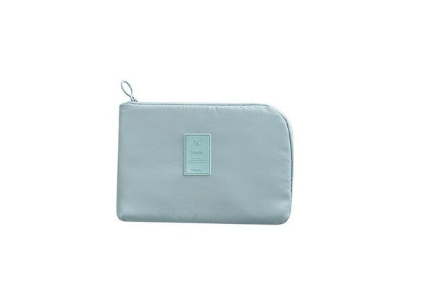 Cactus waterproof electronics organizer for cable management & travel tech.