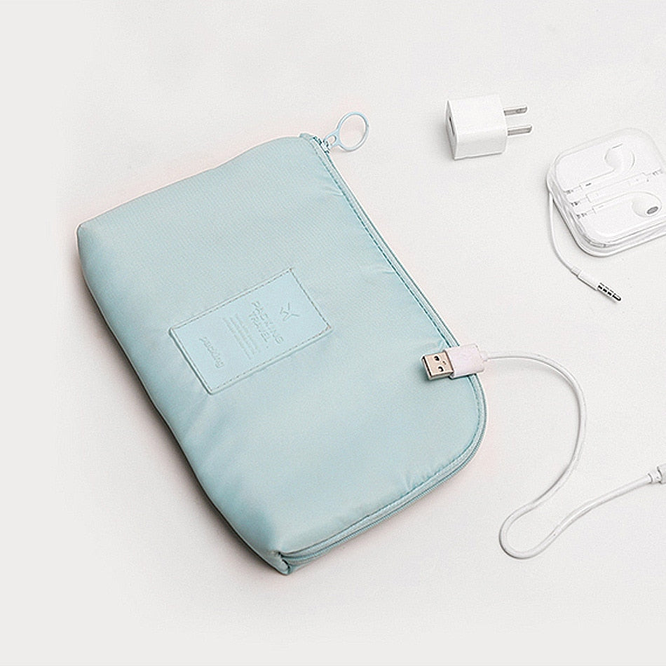 Cactus waterproof gadget case, perfect for organizing electronics on the go.