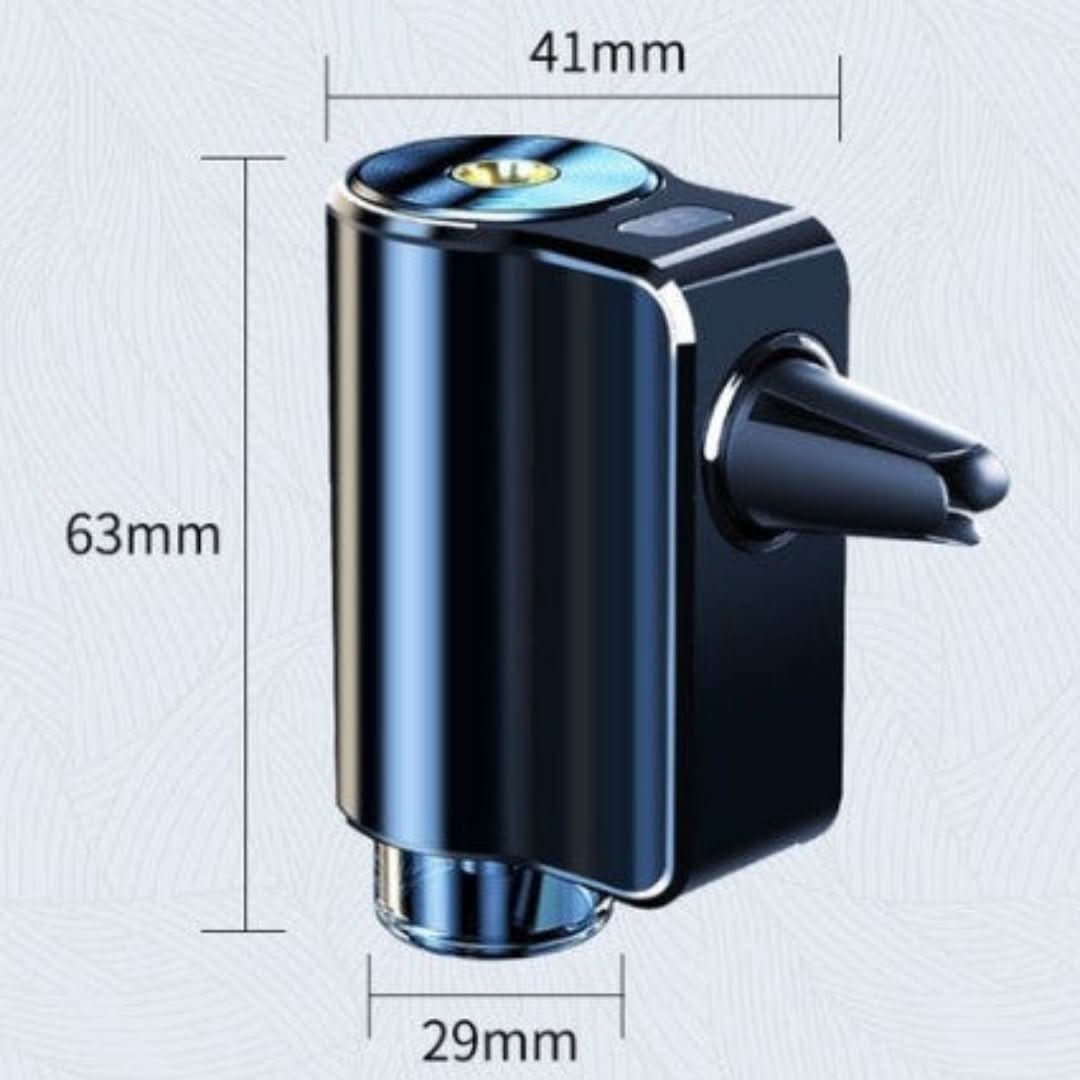 Combat odors with this compact USB car air freshener & essential oil diffuser for vehicle aromatherapy.