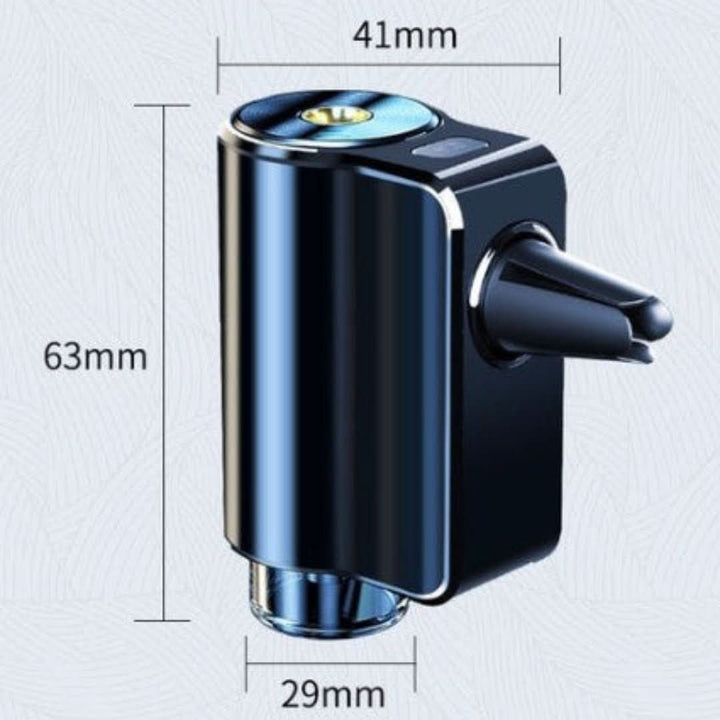 Combat odors with this compact USB car air freshener & essential oil diffuser for vehicle aromatherapy.