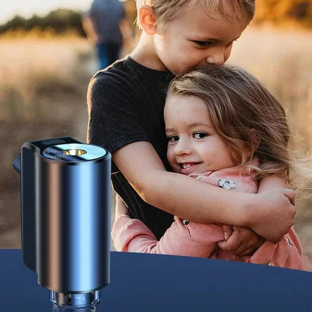 Portable, compact car diffuser. USB powered essential oil aromatherapy for any vehicle.