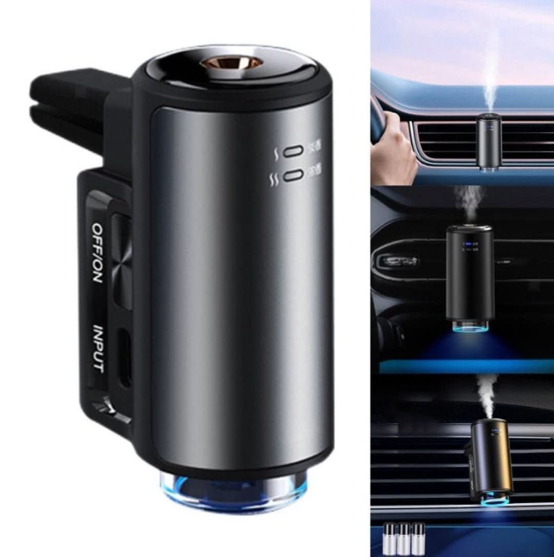 Enhance your drive with this USB powered car essential oil diffuser for aromatherapy & stress relief.